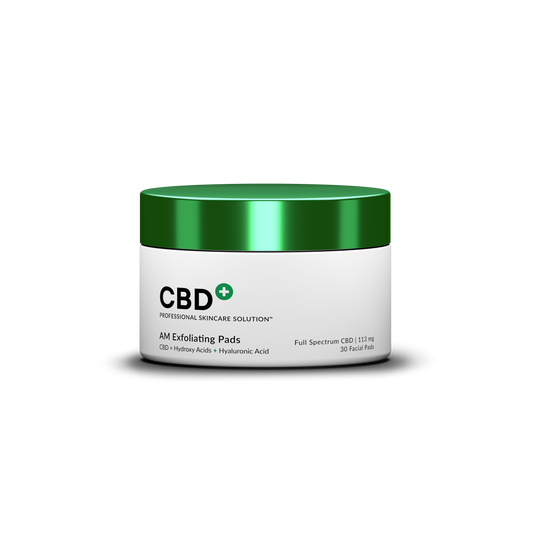 CBD+ AM Exfoliating Pads 30 pads